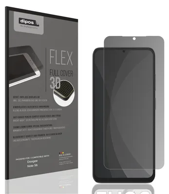 Produktbild von Full Cover Privacy Blickschutzfolie für Doogee Note 56 Folie Anti-Shock
