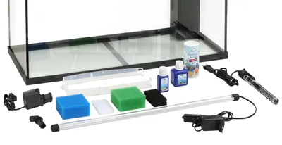 Produktbild von Dehner Aqua Aquarium Starterset 80, ca. 81 x 36 x 45 cm, inkl. Futter und Pflegeprodukten
