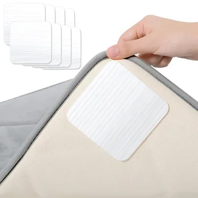 Immagine prodotto di 4 tappetini antiscivolo per moquette, 10 x 10 cm