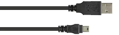 Zdjęcie produktu dla Alcasa 3310-EU005, 0,5 m, USB A, Mini-USB B, USB 2.0, Męska/Męska, Czarny