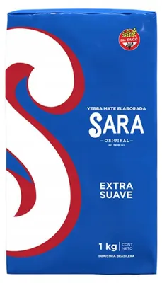Produktbild von Sara extra suave yerba mate 1 kg organico ind. brasilera
