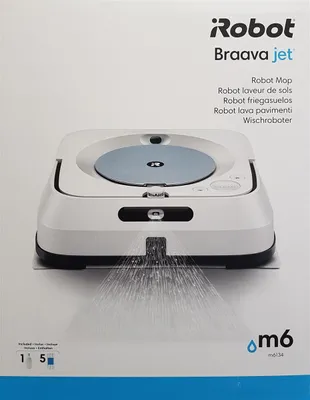 Obrázek produktu pro iRobot 5060359289766, Černá, Bílá, Čtverec, 90 min, 90 mm, 270 mm, 252 mm