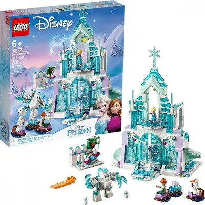 Image de LEGO® Disney 43172 Elsa's Magical Ice Palace Bausatz