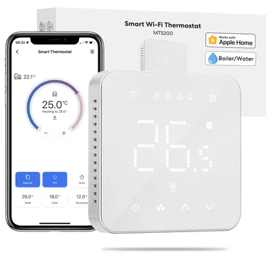 WLAN-Thermostat für Gasboiler, Heizen & Kühlen, Wandmontage