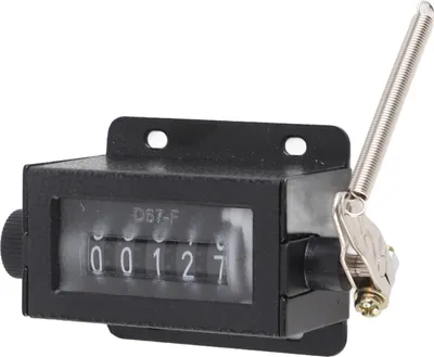 Obrázok produktu pre D67F 5-miestne mechanické vynulovateľné ručné počítadlo zdvihov