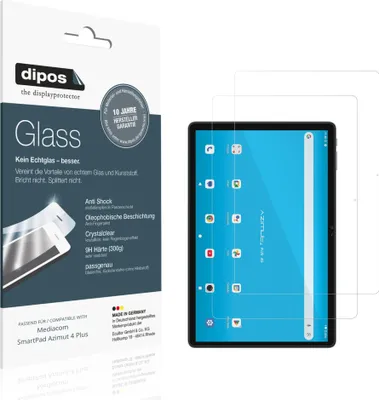 Zdjęcie produktu dla 2x dipos GlassCC Mediacom SmartPad Azimut 4 Plus