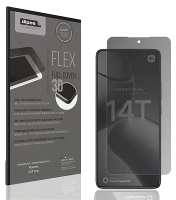 Produktbild von Full Cover Privacy Blickschutzfolie für Xiaomi 14T Pro Folie Anti-Shock