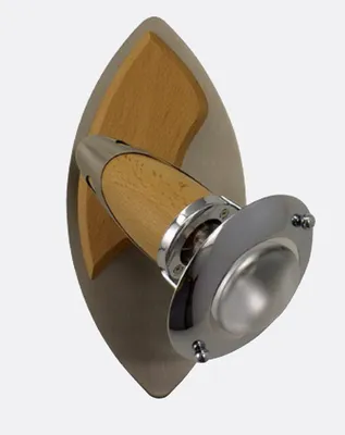 Imagen del producto de Lámpara de techo Bodové LUXERA Zeus, casquillo E14, 1 bombilla de 40W, acabado en madera clara