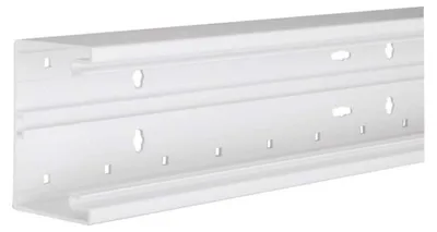 Produktbild von Hager Brüstungsk.-Unterteil BR6510019016 frontrast. PVC OT80mm verkehrsweiß