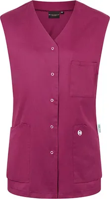 Image de Karlowsky KS 67 | Casaque sans manches pour femme Essential - Couleur : Fuchsia (ca. Pantone 689C) - Taille : 46