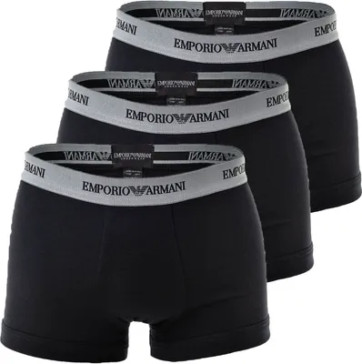 Obrázok produktu pre EMPORIO ARMANI boxerky 3 balenia strečových trenírok farba 00120 veľkosť S