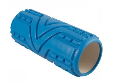 Image de YATE Rouleau de massage 33x14 cm bleu