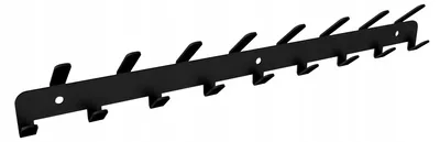 Produktbild von MT3CH Metall Wandgarderobe mit 17 Haken