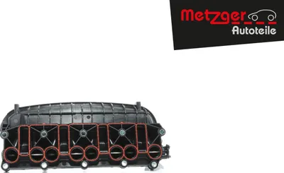 Produktbild von METZGER 2100085 Ansaugbrücke Ansaugkrümmer für VW Golf V Schrägheck (1K1) TOURAN (1T1, 1T2) Passat Variant (3C5) für AUDI A3 Sportback (8PA) für SKODA