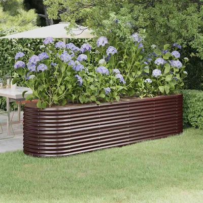 Immagine prodotto di VIDAXL -Planungsbox 296x80x68 cm Pulver -Stahlbraun