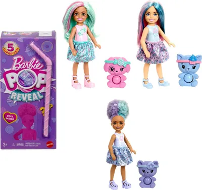 Obrázek produktu pro Barbie Pop Reveal JFY65, Módní panenka, Ženy, 3 rok/roky, Dívka, 47 mm, 70 g