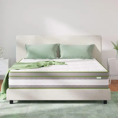 Produktbild von Novilla Tonnentaschenfederkernmatratze 120x200 Matratze Höhe 27cm Härtegrad H3 Ö