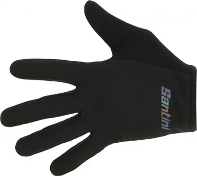 Produktbild von SANTINI Langfinger-Fahrradhandschuhe - MTB - Schwarz S