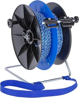 Produktbild von Corral - COR441045 - DUO Spule mit 2x 250m Polykabel Blau/Weiß