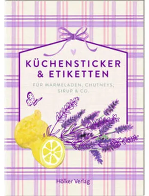 Obrázek produktu pro Samolepky a štítky do kuchyně – Levandule (kuchyňské doplňky)