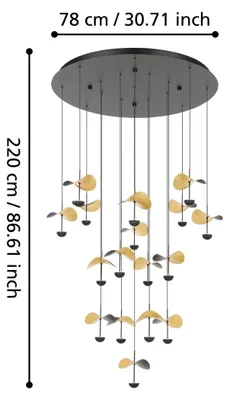 Image de Suspension Eglo DRACERA 390341