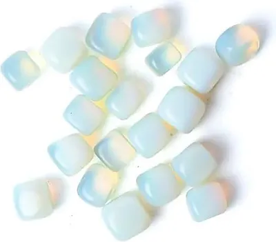Imagen del producto de Piedras de opalita pulidas en tambor -- aproximadamente 1,5-3,5 cm; aproximadamente 250 gramos. Se pueden comprar en línea. Calidad superior