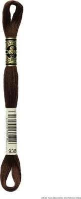 Produktbild von DMC Stickgarn Mouline Special 117MC -938, 6-fädig, 8m