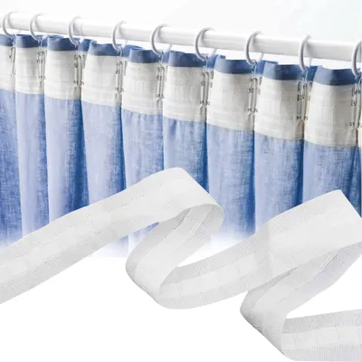 Vorfachband 30 m x 2,5 cm, weiß, aus Polyester