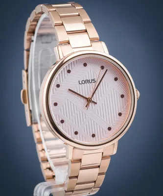Produktbild von Lorus Damen Armbanduhr, Roségold, Quarzwerk