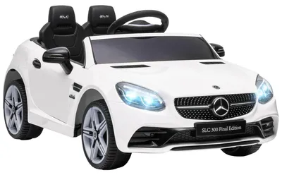Produktbild von AIYAPLAY 12 V Kinder Elektroauto, Kinderfahrzeug, Kinderauto mit LED, Weiß