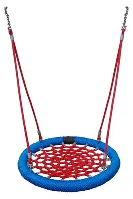 Produktbild von Nestschaukel - 100 cm - Bunt - Für Kinder - Wetterfest - Robuste Konstruktion