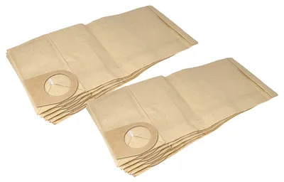 Produktbild von vhbw 10x Staubbeutel kompatibel mit Bosch PAS 900 Staubsauger - 50,1cm x 22,7cm Sandfarben