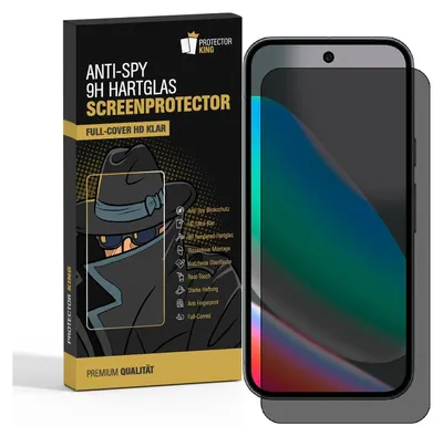 Produktbild von 2x Blickschutz 9H Panzerglas für Google Pixel 10 Pro Anti-Spy Privacy Sichtschutz Tempered Glass Schutzglas Displayschutz Screen-Protector