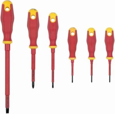 Produktbild von 6-teiliges Elektriker-Schraubendreher-Set magnetisch 1000 V - 6 Teile
