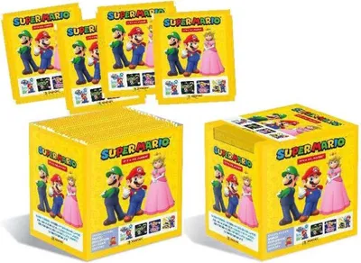 Image de Boîte d'autocollants Super Mario 2 (36)