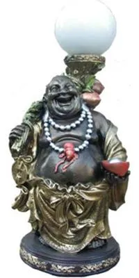 Produktbild von Deko Figur Statue Skulptur 54 cm Figuren Statuen Skulpturen Lampe Buddha (B22)