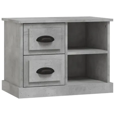 Produktbild von Nachttisch Betongrau 60x35,5x45 cm