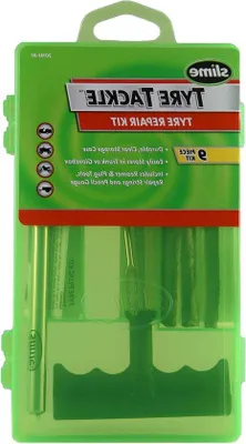 Obrázek produktu pro Sada na opravu pneumatik – Sada na opravu defektu pneumatik – Oprava pneumatik – Sada 9 kusů – 127 x 287 x 2261 cm – Zelená
