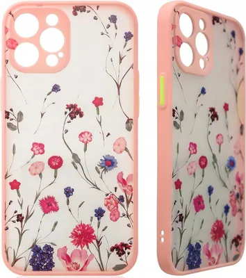 Image de Etui Design pour Iphone 12 Pro Max Floral Cover Pink