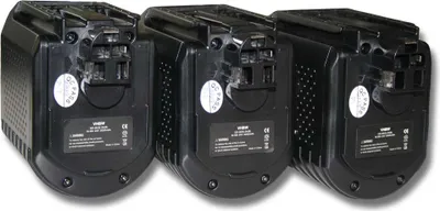 Produktbild von vhbw 3x Akku Ersatz für Bosch BAT020, BAT021, BAT019, 2 607 335 216, 2 607 335 223 für Werkzeug (3000 mAh, NiMH, 24 V)