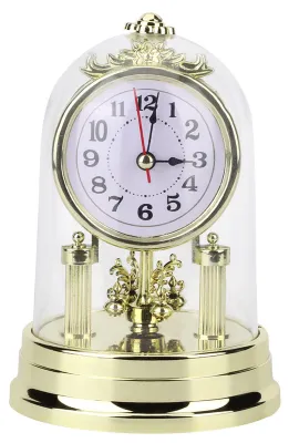 Produktbild von Europäische Retro-Stil Wohnzimmeruhr antike stille Tisch Home Decor