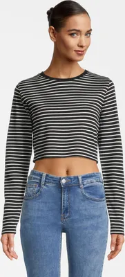 Produktbild von Vestino Damen Shirt 5764-L, 5764-M, 5764-S, 5764-XS 906871 schwarz/weiss L