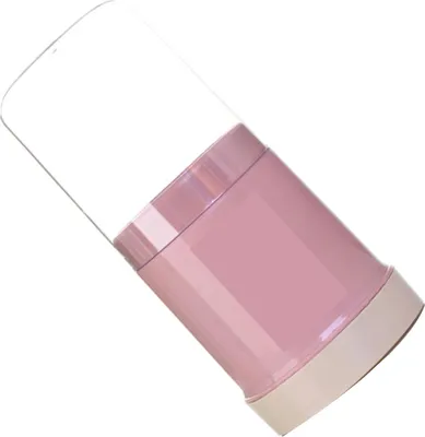 Image de Porte-ustensiles de cuisine Porte-baguettes en plastique multi-usages avec couvercle anti-poussière transparent pour comptoir de cuisine Rose