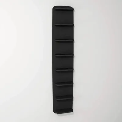 Produktbild von Devo Hängeregal Oval BxHxT 34 x 165 x 13.8 cm diamantgrau