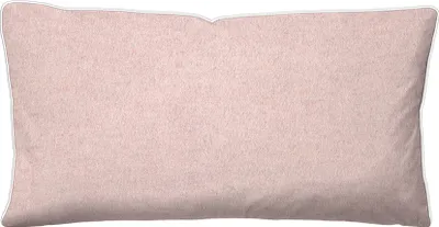 Produktbild von Biberna Melange Flanell-Wendekissenbezug, Größe 40x80 cm, hellrosa
