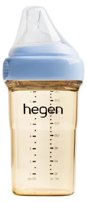 Produktbild von Hegen Babyflasche PPSU – 240 ml – Blau | Fläschchen