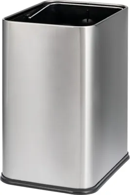 Immagine prodotto di bremermann cestino 13 L, cestino aperto, sacco nascosto, acciaio inox