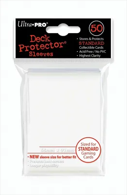 Obrázok produktu pre Ultra PRO CAA-DPPW, puzdro na karty, Biela, 50 kusov