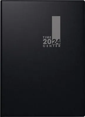 Produktbild von BRUNNEN Wochenkalender TimeCenter Modell 728 2024 2 Seiten = 1 Woche Blattgröße 10 x 14 cm schwarz