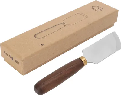 Produktbild von Lederschneidemesser DIY -Kegelhandwerkskante mit Holzgriff Arbeitswerkzeuge